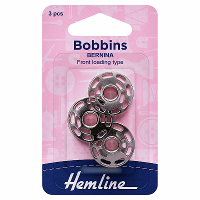 H120.12 Metal Bobbin: Bernina - 8 Hole.. 